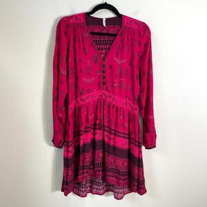 Spell Women XS Phoenix Mustang Playdress Long Sleeve Dress